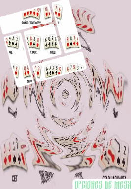 Como es color en poker