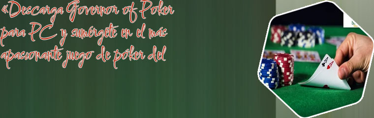 Gobernador del poker online