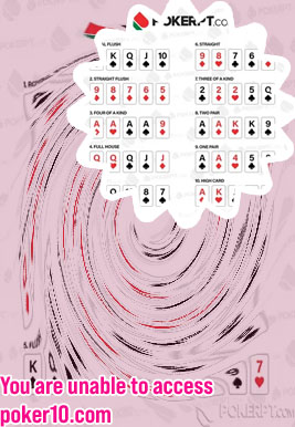 Que es poker de prendas