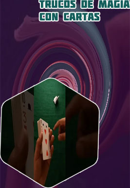 Truco de magia con cartas de poker